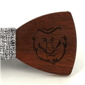Pajarita Madera Zodiaco Leo