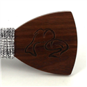 Pajarita Madera Zodiaco Piscis