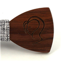 Pajarita Madera Zodiaco Virgo