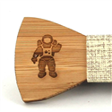 Pajarita Niños Bambú Astronauta