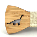 Pajarita Niños Bambú Hueca Brachiosaurus