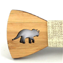 Pajarita Niños Bambú Hueca Triceratops