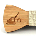 Pajarita Niños Bambú Pinza-Excavadora