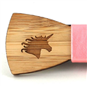Pajarita Niños Bambú Unicornio