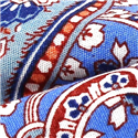 Pajarita Paisley Azul