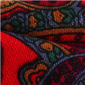 Pajarita Paisley Roja