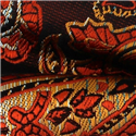 Pajarita Paisley XL Naranja