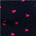 Pajarita Punto Azul Motas Rosas