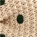 Pajarita Punto Beige Lunares Verde Oscuro