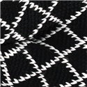 Pajarita Punto Cuadros Negra y Blanca