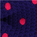 Pajarita Punto Morada Lunares Magenta