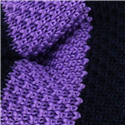 Pajarita Punto Rayas Azul y Morado