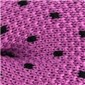 Pajarita Punto Violeta Motas Negras