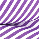 Pajarita Rayas Finas Violeta y Blanca