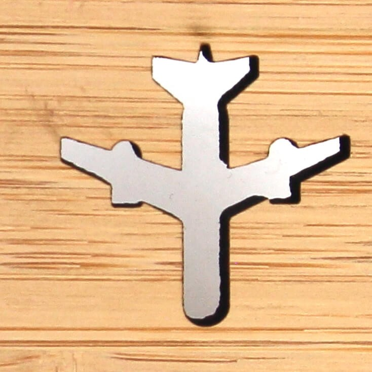 Pajarita Bambú Hueco Aviones