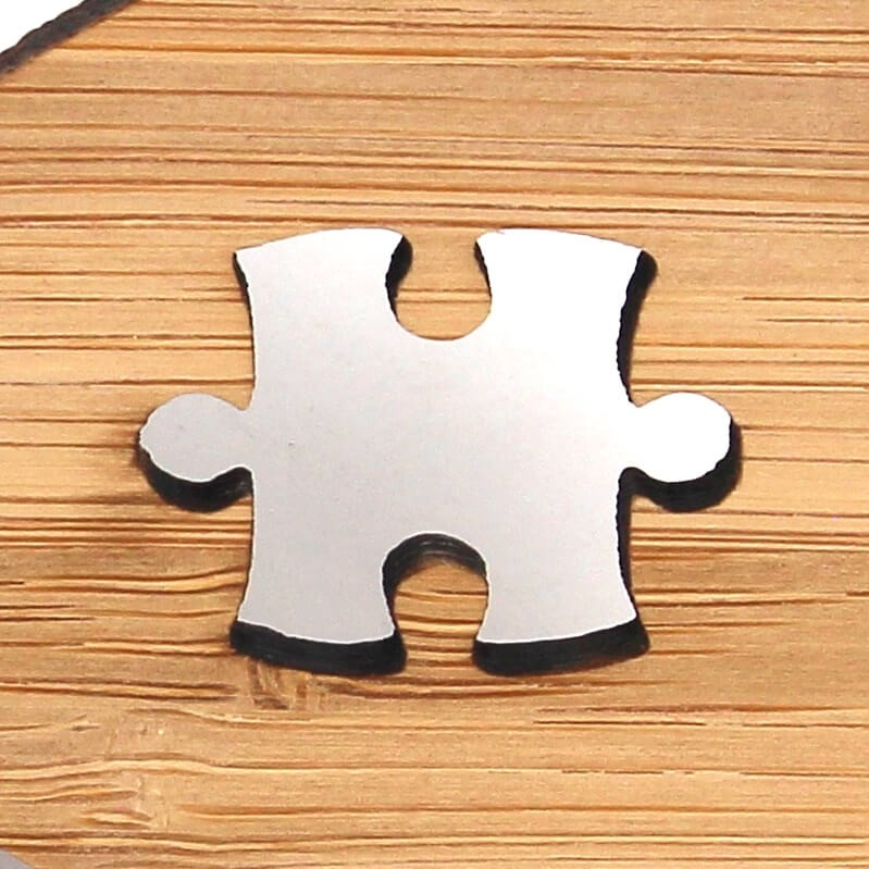 Pajarita Bambú Hueco Puzzle