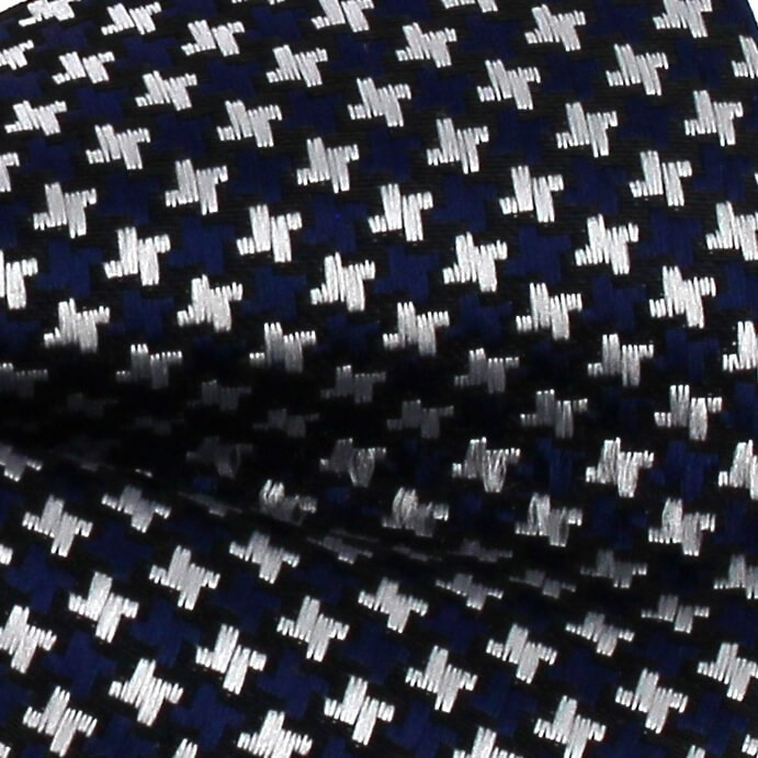 Pajarita Cruces Azul y Plata