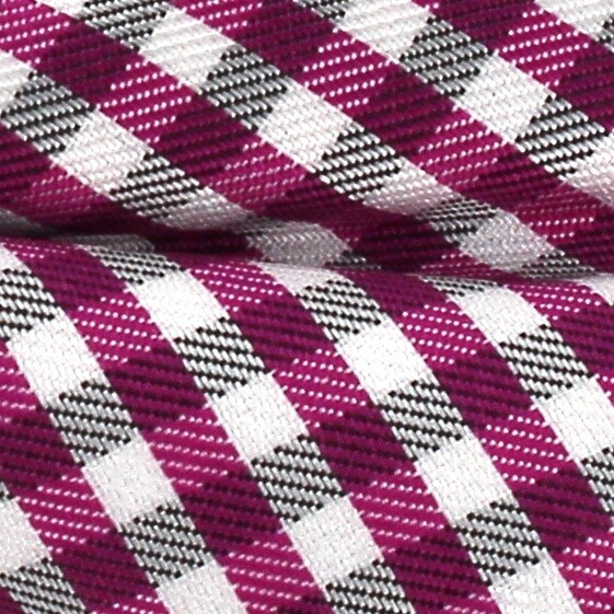 Pajarita Cuadros Vichy Violeta y Blanca