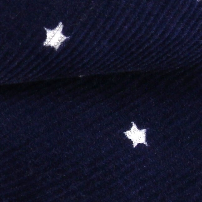 Pajarita Estrellas Azul Marino