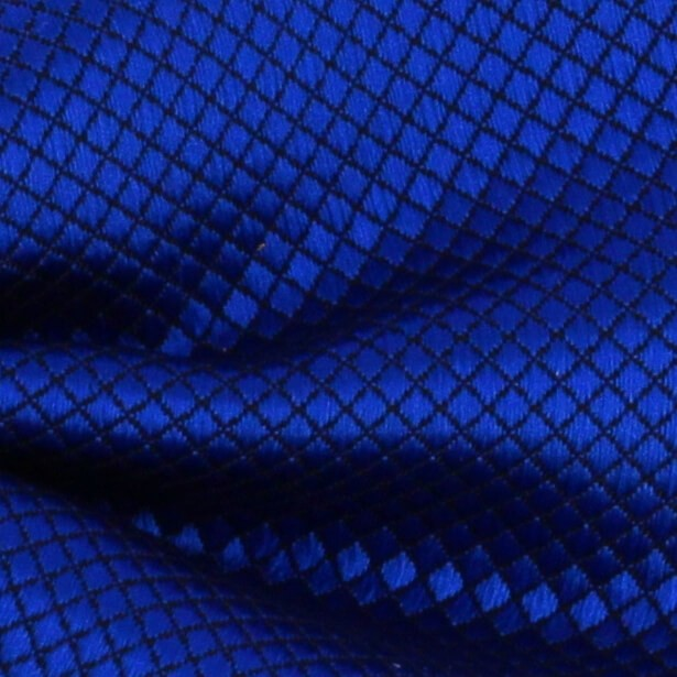 Pajarita Lisa Cuadritos Azul Marino