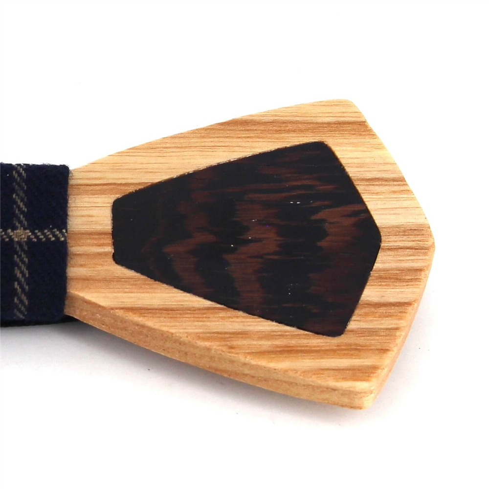 Pajarita Madera Bicolor