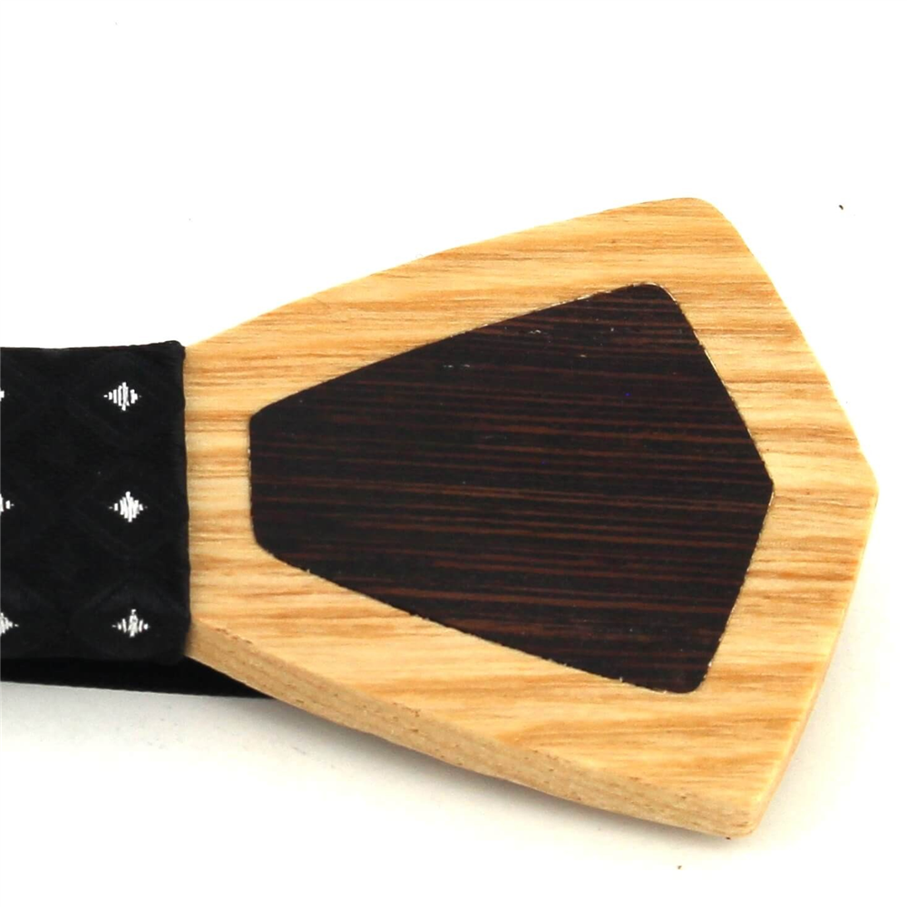 Pajarita Madera Bicolor