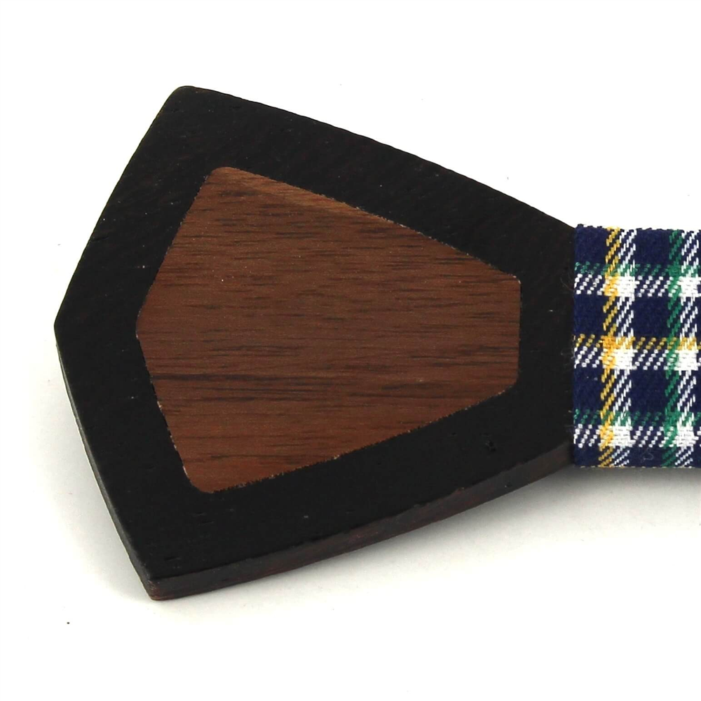 Pajarita Madera Bicolor