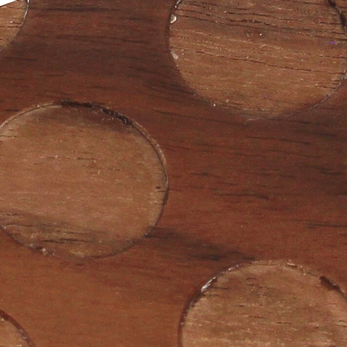 Pajarita Madera Círculos