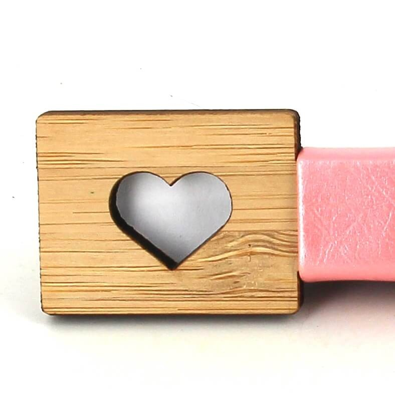 Pajarita Niños Bambú Hueca Corazones