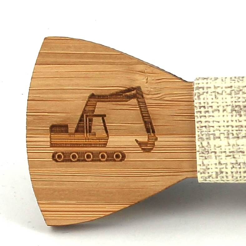 Pajarita Niños Bambú Pala-Excavadora