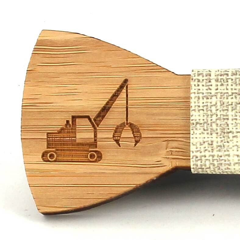 Pajarita Niños Bambú Pinza-Excavadora