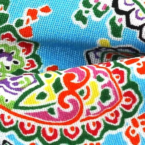 Pajarita Paisley Azul Celeste