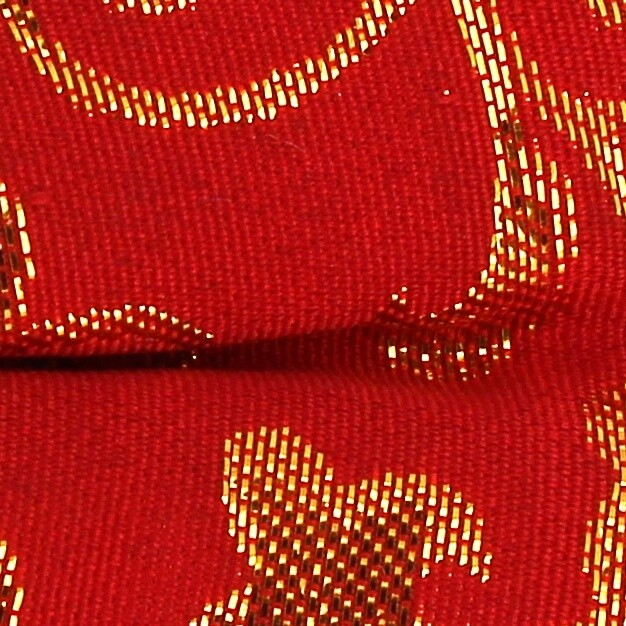 Pajarita Paisley Brillo Roja