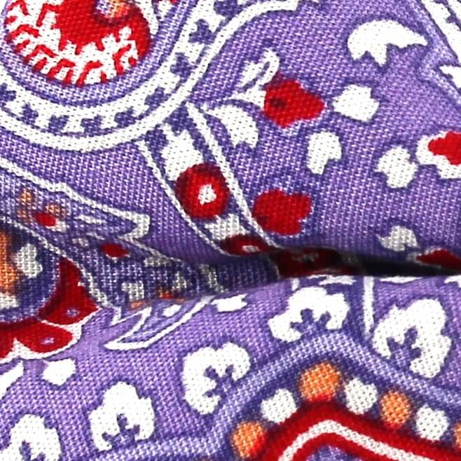 Pajarita Paisley Violeta