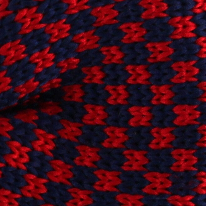 Pajarita Punto Cuadritos Azul y Roja