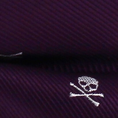 Pajaritas Calaveras Morada