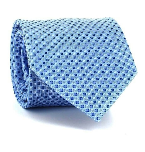 Corbata Cuadritos Azul