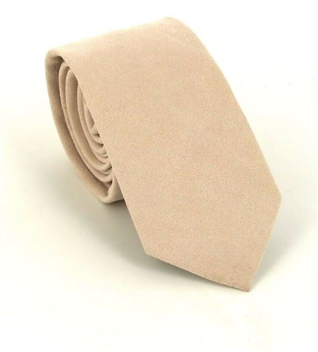 Corbata Estrecha Antelina Beige