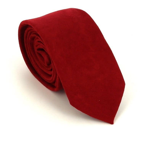 Corbata Estrecha Antelina Roja