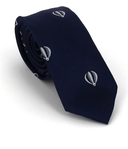Corbata Estrecha Globos Azul