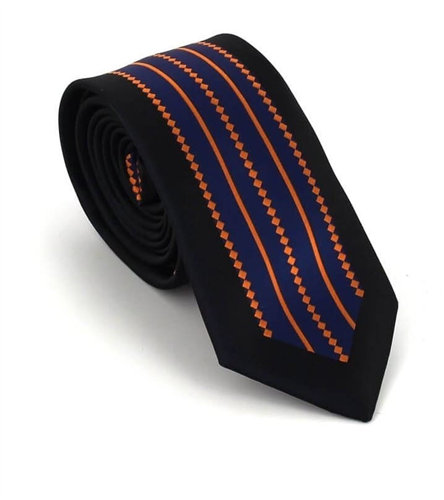 Corbata Estrecha Moderna Lineas
