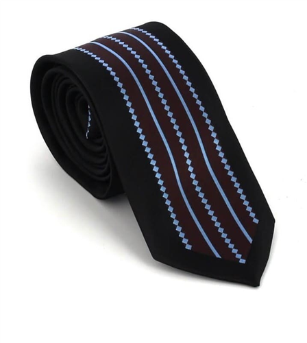 Corbata Estrecha Moderna Lineas
