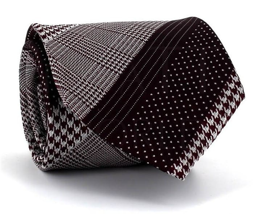 Corbata Formas Variadas Roja
