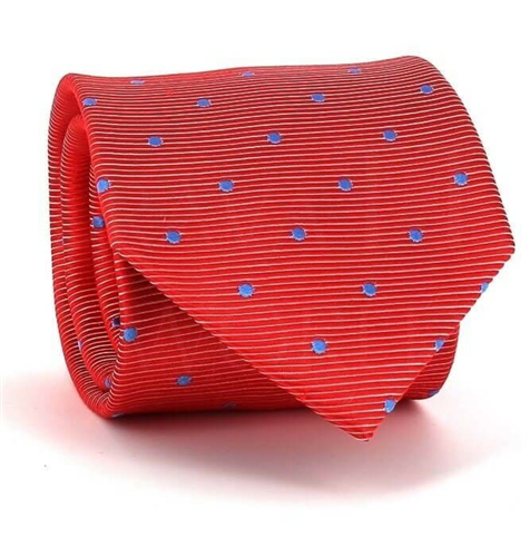 Corbata Lunares Roja