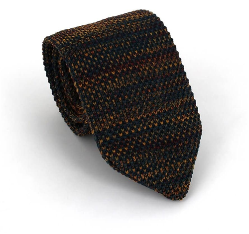 Corbata Punto Jaspeada Multicolor