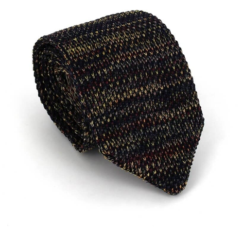 Corbata Punto Jaspeada Multicolor