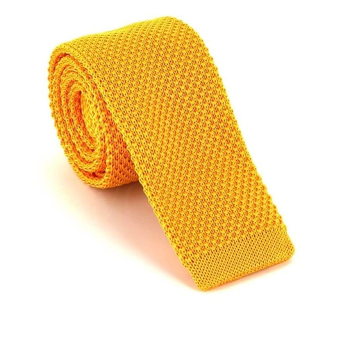 Corbata Punto Lisa Dorada