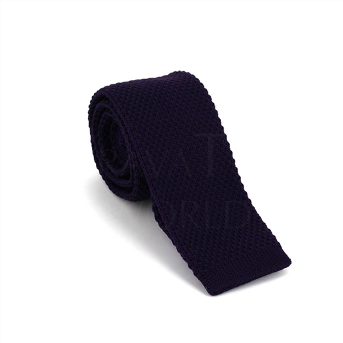 Corbata Punto Lisa Morado