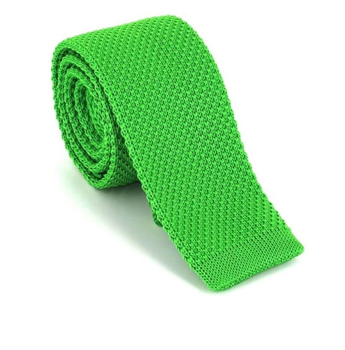 Corbata Punto Lisa Verde Claro