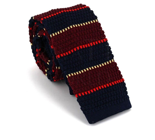 Corbata Punto Rayas Multicolor